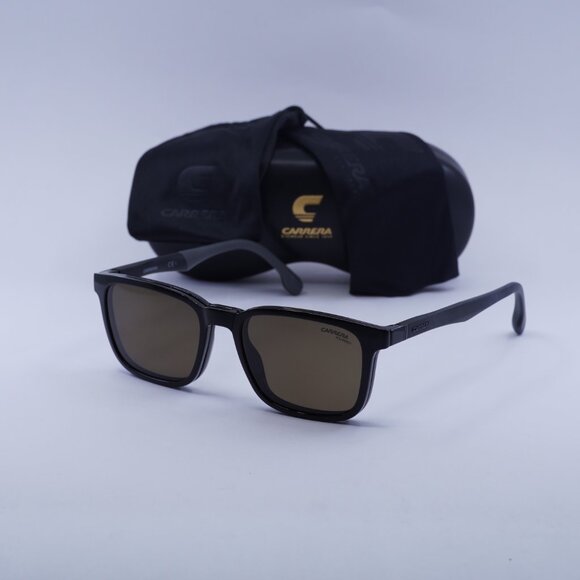 Carrera CA 8045/CS 0807 SP Square Sunglasses - Black/Magnetic Polarized - Picture 2 of 11